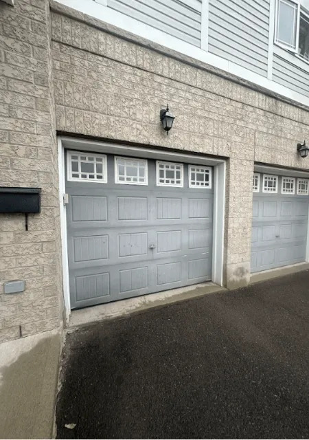 damaged ottawa gareg door that needs repairs
