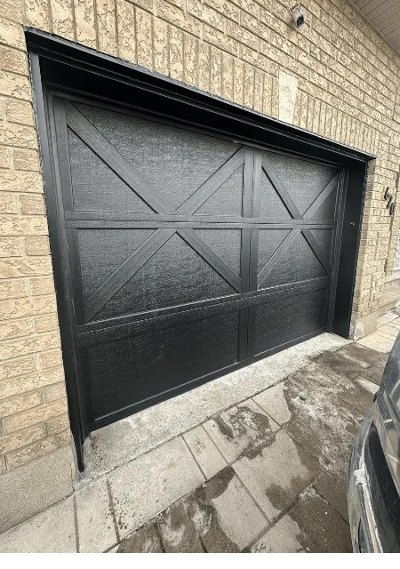 garage door framing repair