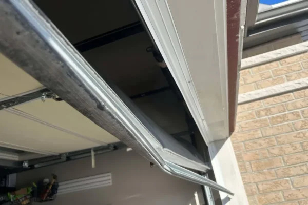 repairing garage door seal