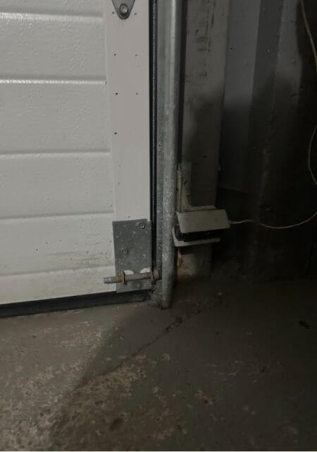 garage door sensor that needs realignment