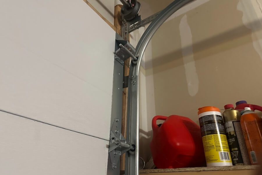 garage door rollers and tracks maintenance