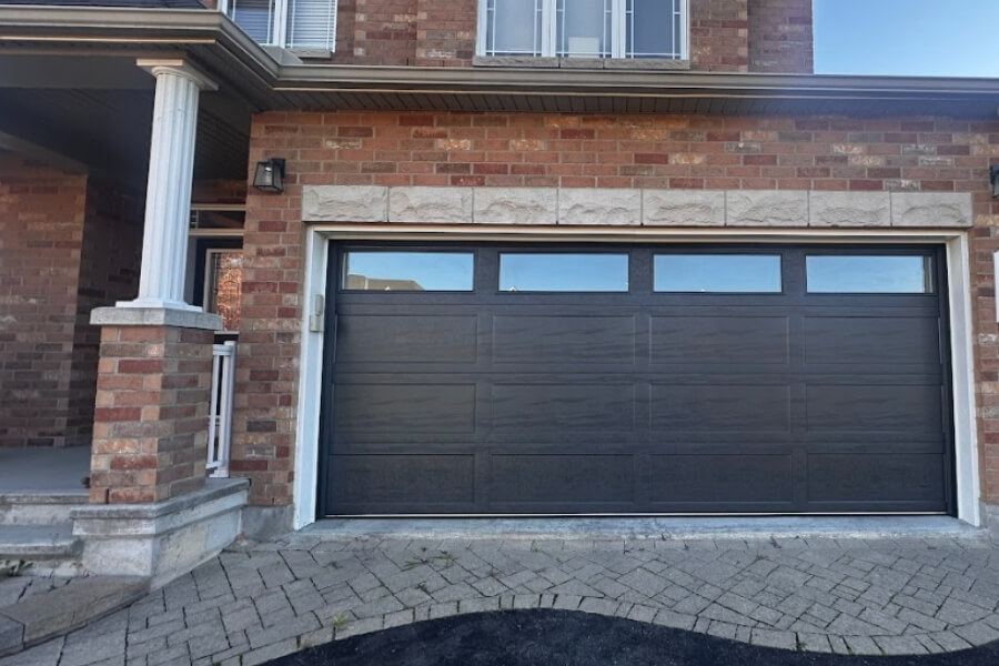 installing brand new garage door ottawa